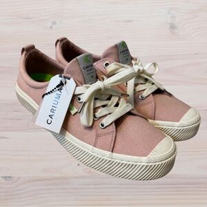 Cariuma Rose Canvas OCA Low Shoe NWT